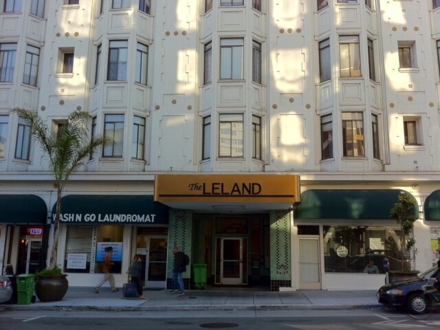 Yay Leeland! On my walk home.