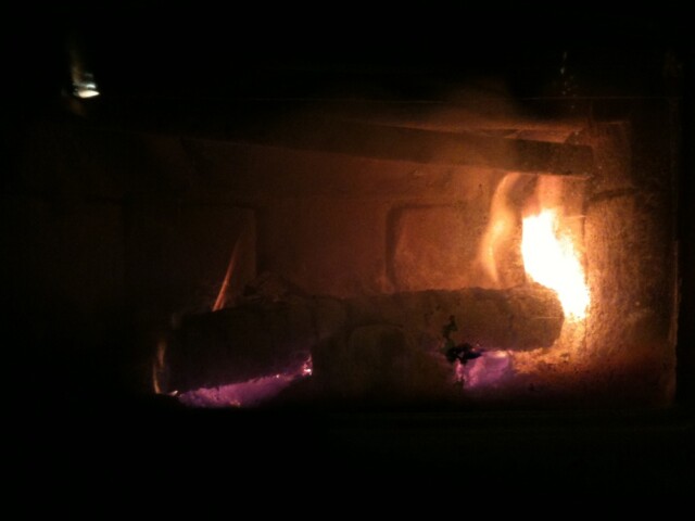 Toasty fire