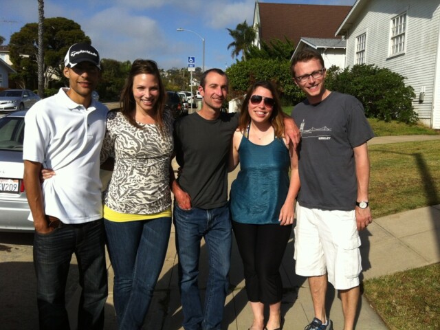 Maine crowd in la jolla