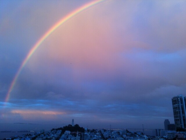 Amazing rainbow